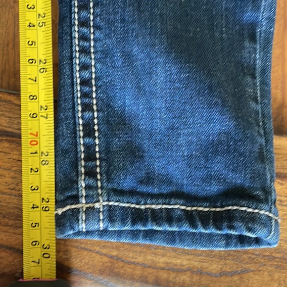 LA Idol Bling Wing Skinny Jean. Sz 5 - Picture 8 of 12